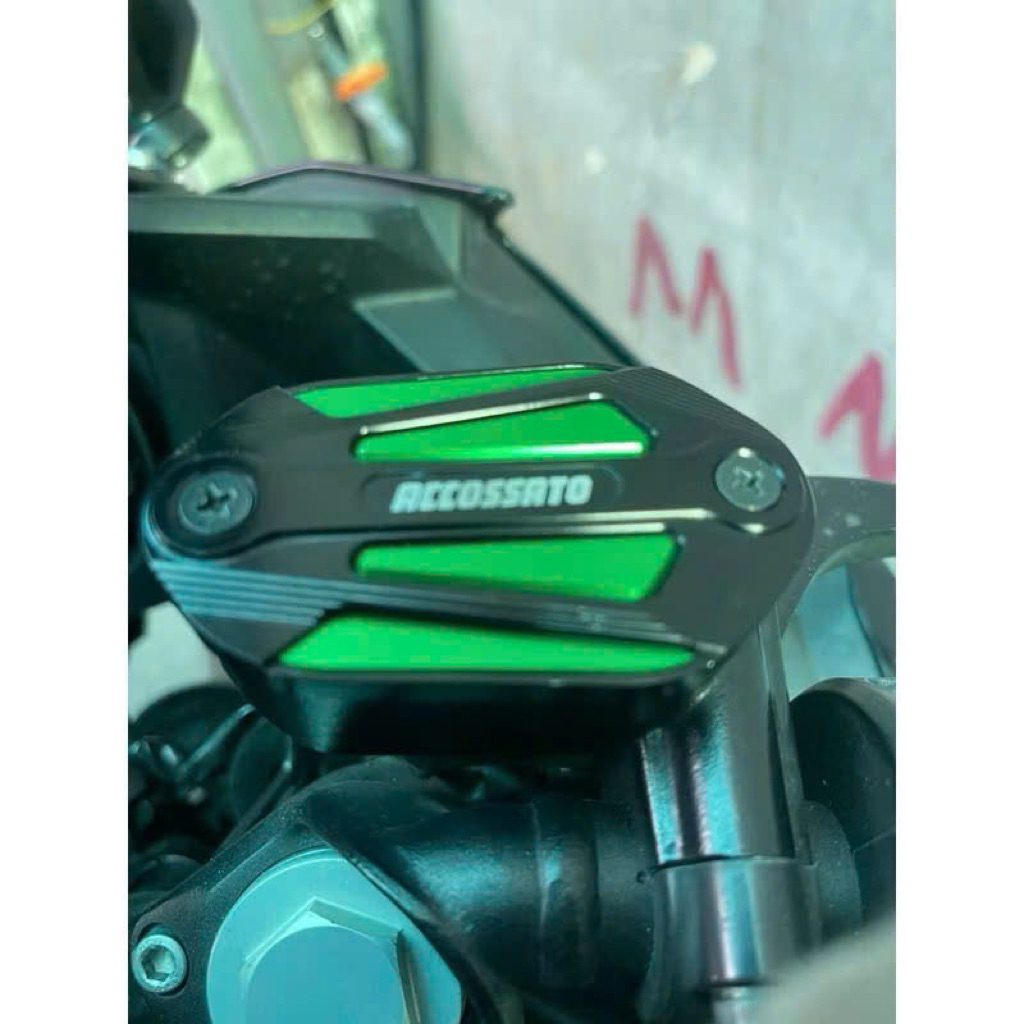 Nắp bình dầu Accossato cao cấp Kawasaki Z400 – Ninja 400