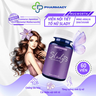 Viên Uống Slady - Cải Thiện Nội Tiết, Tăng Cường Sinh Lý Nữ, Bốc Hỏa,Mất Ngủ, Điều Hòa Kinh Nguyệt