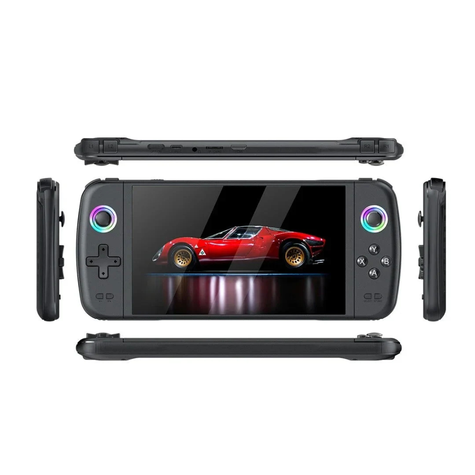 Máy Chơi Game Cầm Tay M27 Retro – Màn Hình Lớn 7inch đã cài sẵn 20k game , led viền cực đẹp màn ips rõ nét