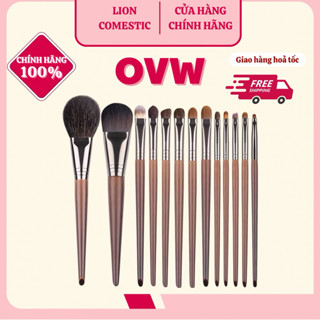   OVW  Bộ Cọ 14 Cây Cọ OVW Chính Hãng Trang Điểm Chuyên Dụng Cao Cấp Cho nữ 