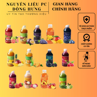 sinh tố trái cây Berrino 1 lít - 15 vị trái cây