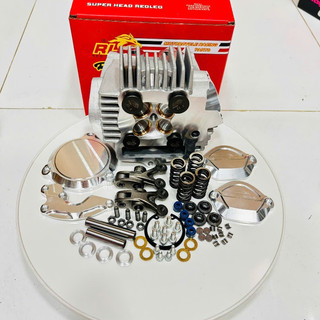  Bộ đầu Redleo 4val CNC miệng Beri form nhỏ cho xe 67 - Wave - Dream xupap 19 21.5 
