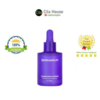   PHIÊN BẢN MỚI 2025  Serum dưỡng ẩm phục hồi toàn diện Dermarium Quenching Queen 30ml - Cila House 