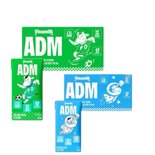  Thùng Sữa Vinamilk ADM 48 hộp x110ml   Bọc Chống Sốc  