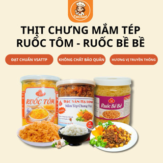 Thịt chưng mắm tép, ruốc tôm, ruốc bề bề đặc sản Hạ Long ngon tuyệt ăn liền sản xuất thủ công đảm bảo vệ sinh ATTP