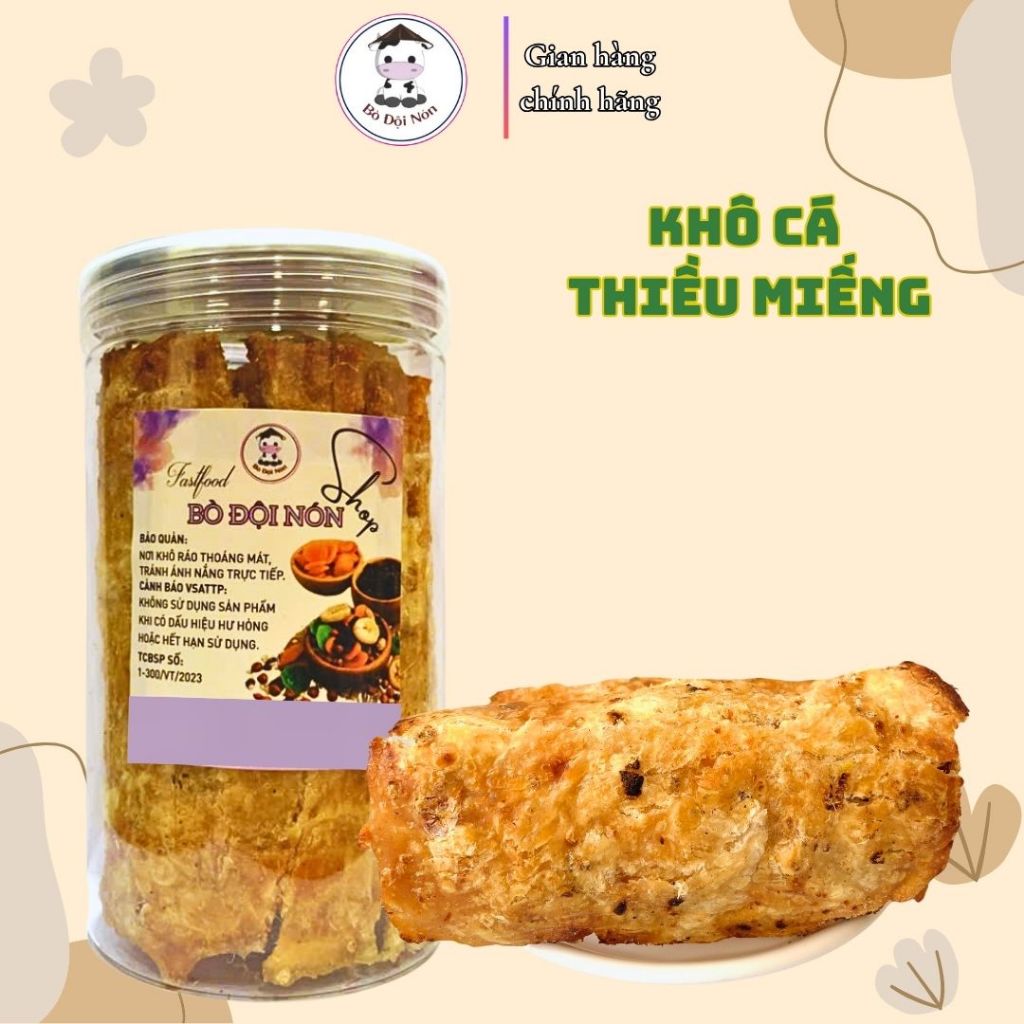 250Gr Khô Cá Thiều Miếng | Bò Đội Nón