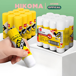 Hồ Khô Deli Keo Dán Giấy Học Sinh Khô Nhanh Dính Chắc Tiện Lợi