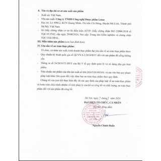 Nước cốt Sâm Ngọc Linh VKD