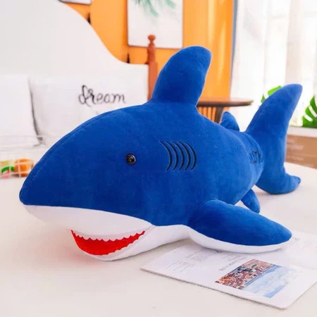 Gấu bông cá mập baby shark, thú nhồi bông mềm mịn cao cấp, quà tặng dễ thương cho bé