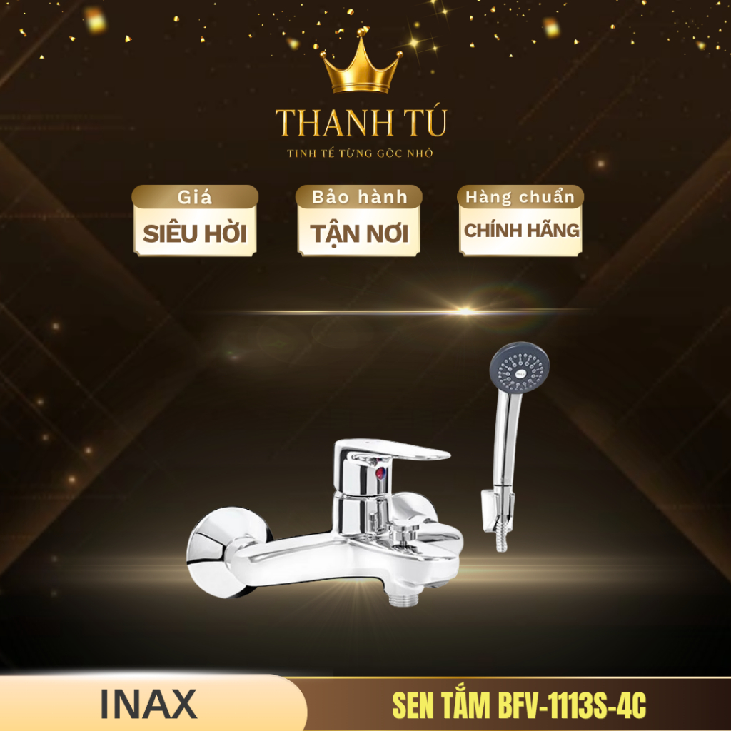 Sen tắm INAX nóng lạnh BFV-1113S-4C Chất Liệu Cao Cấp, Kiểu Dáng Độc Đáo