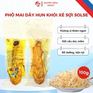 Phô mai dây hun khói xé sợi SOLSE 100g vị Mặn thơm ngon Nga phô mai dây  hun khói phô mai  Food Snack Ăn Vặt Thức Ăn