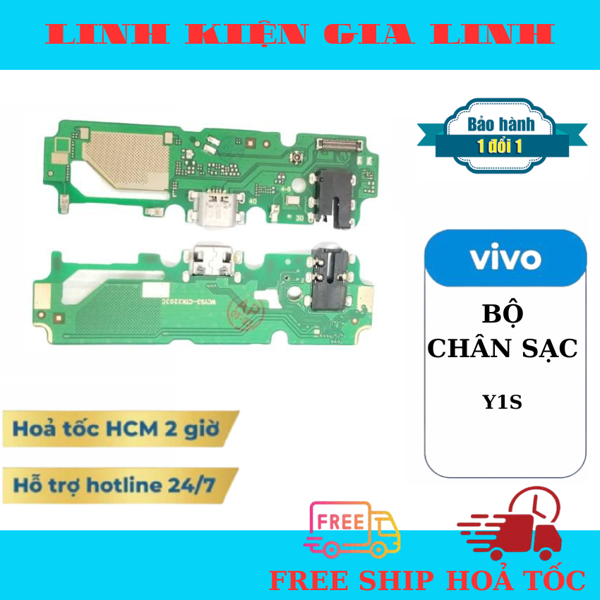 Cụm Chân Sạc Vivo Y1S / V1929