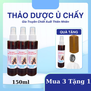 [ Mua 3 Tặng 1 ] Ủ Chấy Mộc An Thảo hỗ trợ hết trứng sạch chấy_kèm 3 lược+ mũ