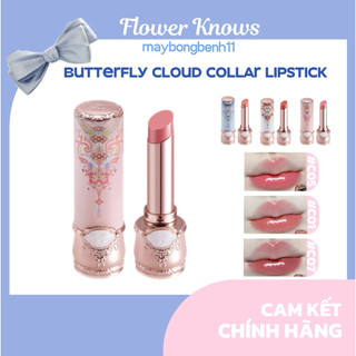   CÓ SẴN-CHÍNH HÃNG  Son Môi FLOWER KNOWS Butterfly Cloud Collar Hồ Điệp Vân Mây 