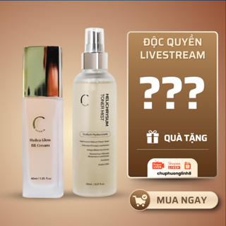 Combo Kem Nền BB Cream Chuskin + Xịt Khoáng Dưỡng Da Chuskin  - CB0193
