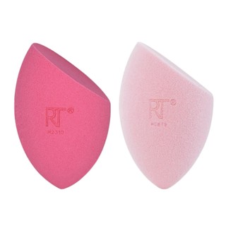 Set bông mút tán nền và phủ phấn màu hồng RT Real Techniques Limited Edition Love