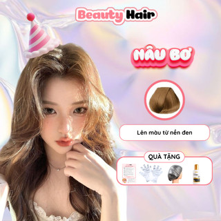  Thuốc nhuộm tóc Nâu Bơ bảo vệ tóc không gây khô sơ tóc lên màu chuẩn salon - Beautyhair 