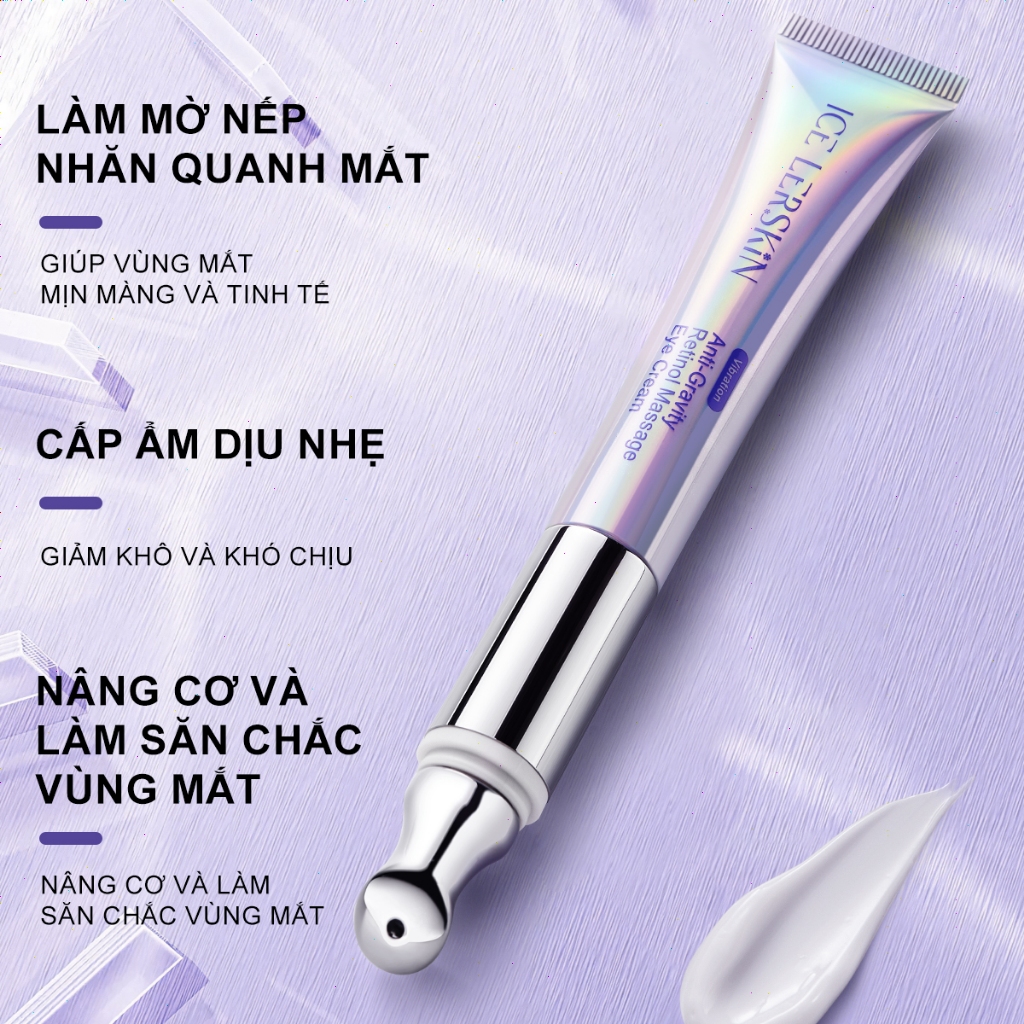 Kem Mắt ICE LERSKIN 20ml Cấp Ẩm Sâu Cho Vùng Mắt
