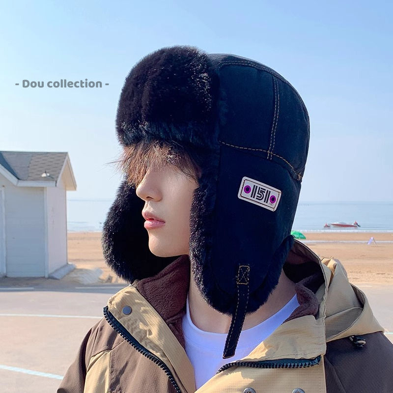 Mũ Len Unisex, Nón Len Trùm Tai Đeo 2 Kiểu Gài Lót Lông Giữ Ấm Phối 2 Tag Bên Tai Thời Trang Thu Đông - Mã NL109 | BigBuy360 - bigbuy360.vn