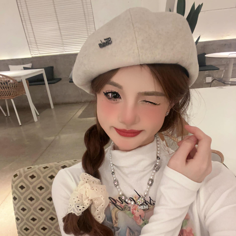 Mũ Nồi Beret Nữ Jooks Chất Dạ Cho Mùa Thu Đông Phong Cách Vintage Retro Cổ Điển KAHATS N3 | BigBuy360 - bigbuy360.vn