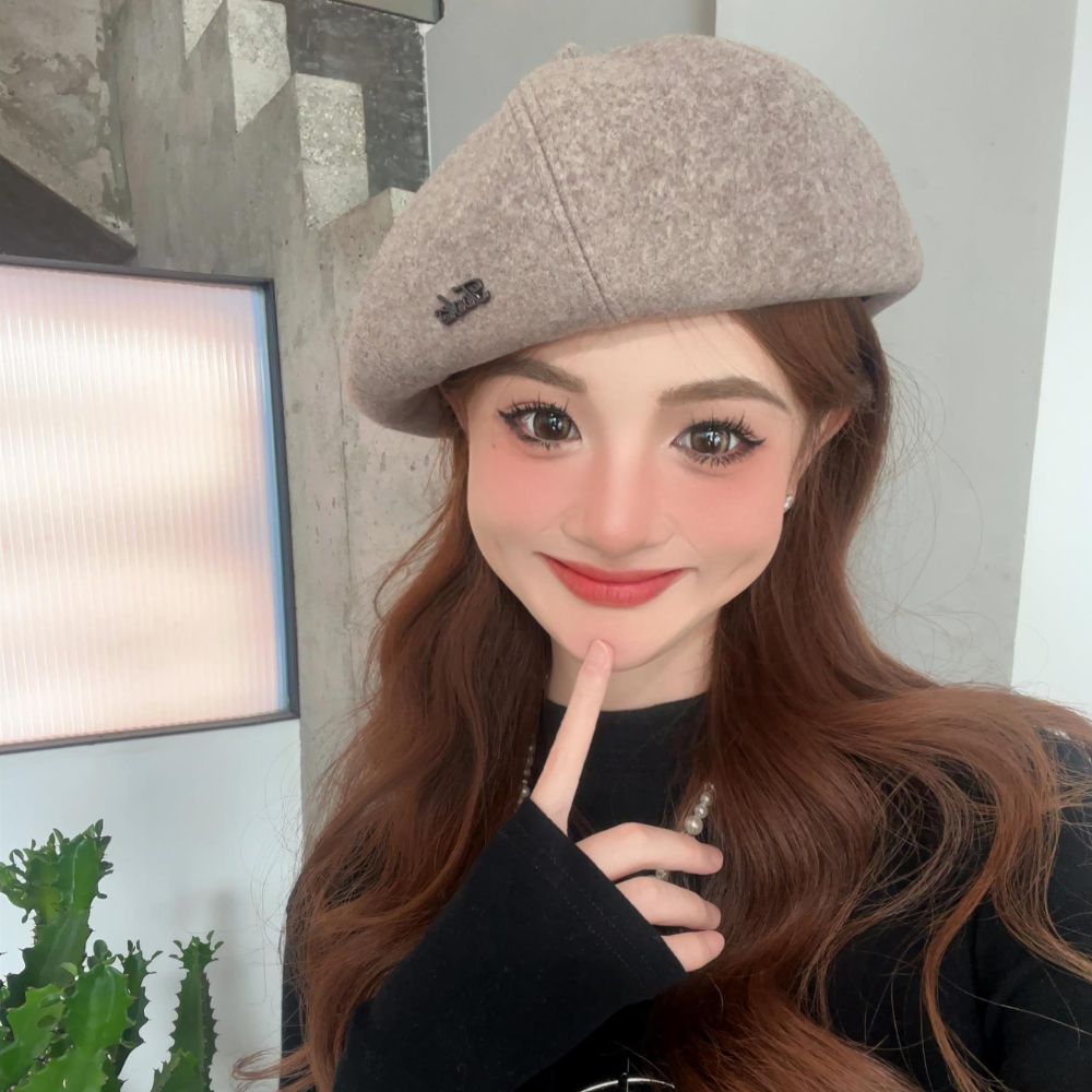 Mũ Nồi Beret Nữ Jooks Chất Dạ Cho Mùa Thu Đông Phong Cách Vintage Retro Cổ Điển KAHATS N3 | BigBuy360 - bigbuy360.vn