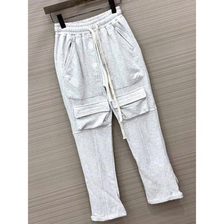 Quần Dài Nỉ Cargo Pants Túi Hộp Hai Da Dày Dặn Phối Dây Kéo Siêu Đẹp