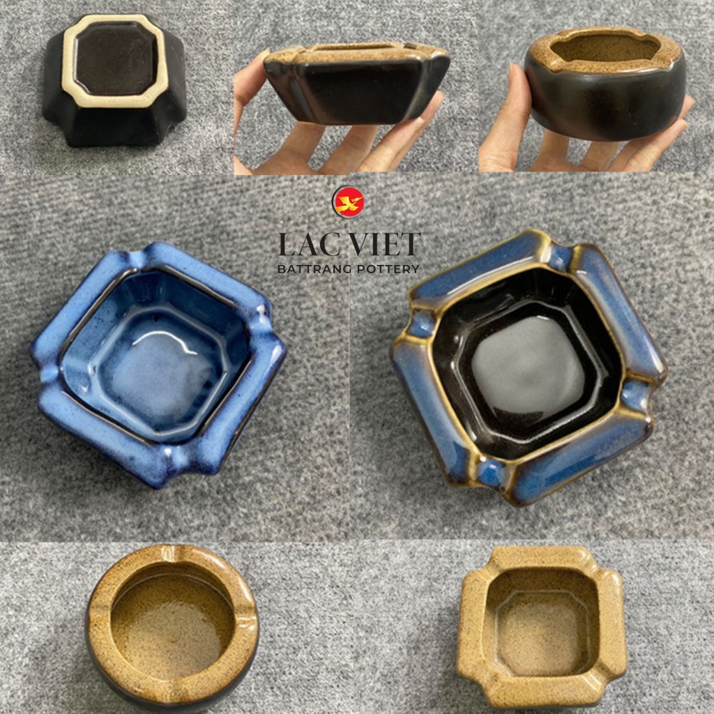 Gạt Tàn Gốm Sứ Bát Tràng