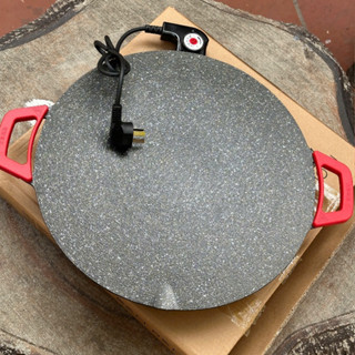 Chảo nướng không dầu,chảo điện nướng chống dính đa năng ,chảo đá Nướng Thịt BBQ(size lớn 40cm)