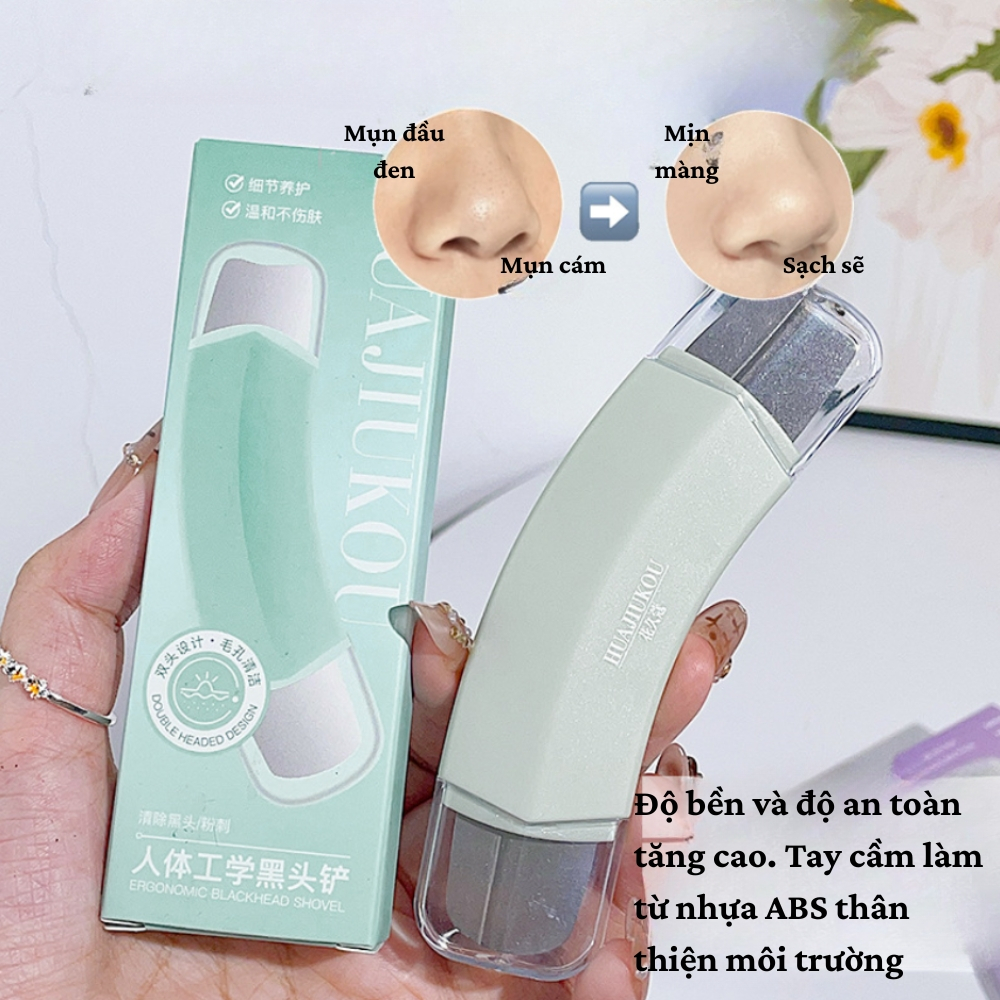 Ảnh 4 của Dụng cụ cà da chết mặt BEABIAI làm sạch tế bào chết, giảm mụn đầu đen, mụn cám