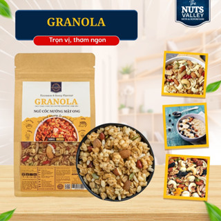 Ngũ cốc sấy quế, mật ong - GRANOLA honey and cinamon The Nuts Valley
