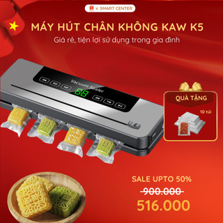 Máy Hút Chân Không KAW K5 - Hút Tự Động, Khử Trùng Bằng Tia Cực Tím, Bảo Quản Thực Phẩm Trong Gia Đình