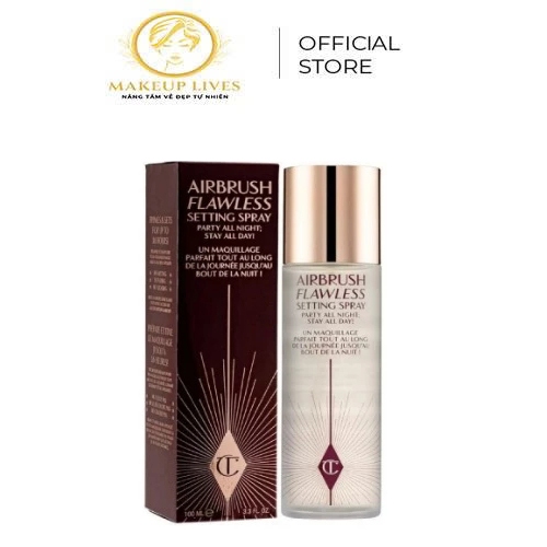  Xịt khoá nền Charlotte Tilbury Air Brush Flawless Setting Spray 