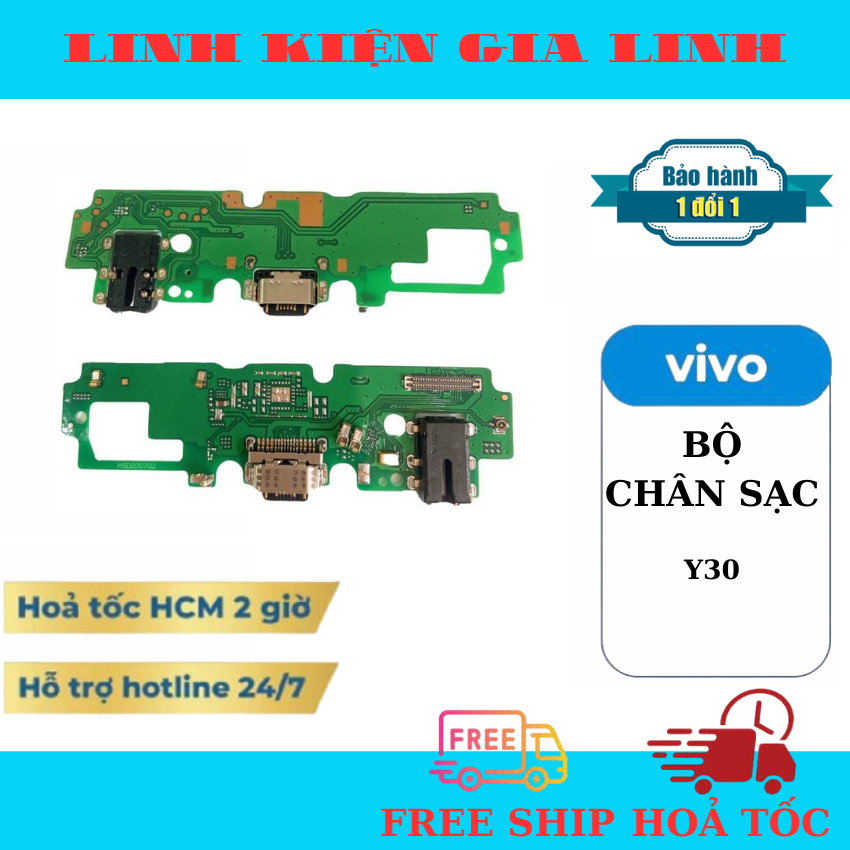 Cụm Chân Sạc Vivo Y30 / y30