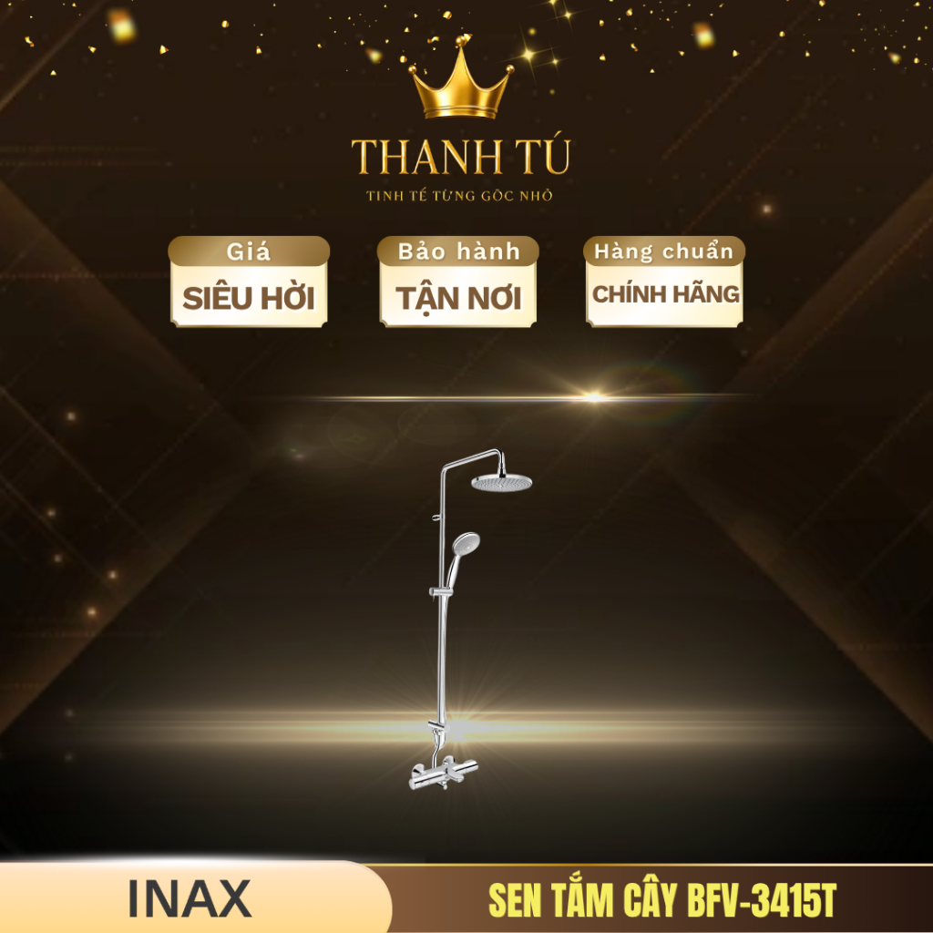 Sen tắm cây nhiệt độ INAX BFV-3415T Đem Lại Sự Thoải Mái và Sang Trọng