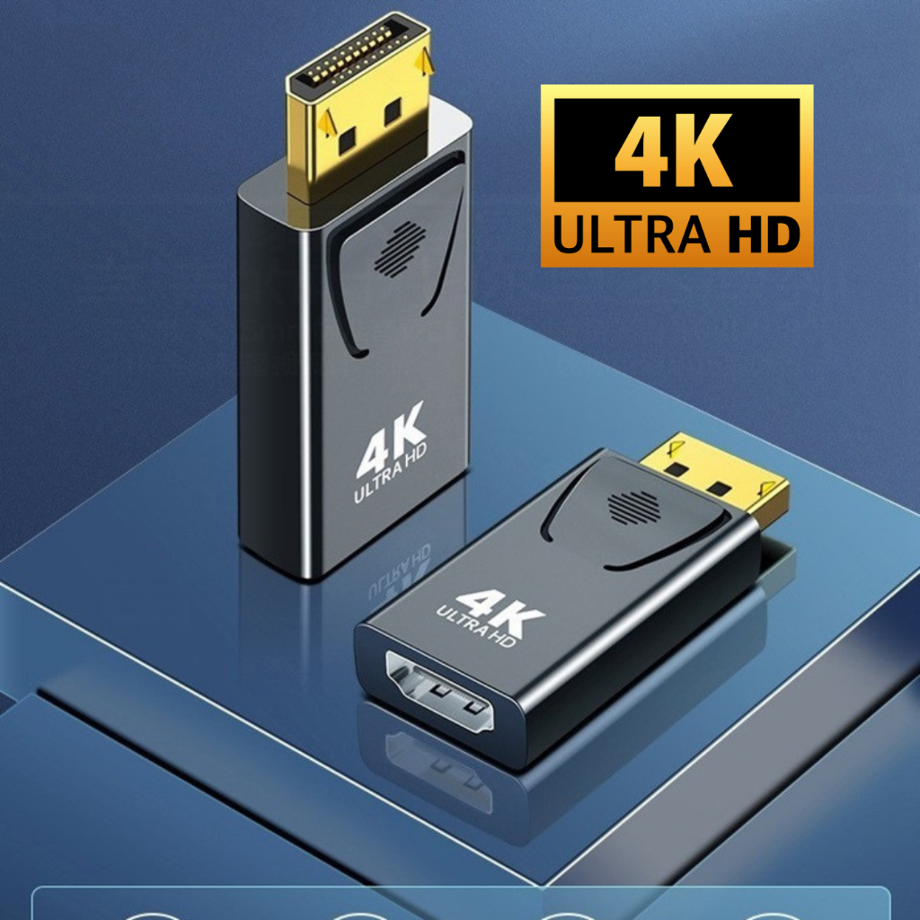 Đầu chuyển  DP sang HDMI, Displayport to HDMI loại xịn độ phân giải 4K