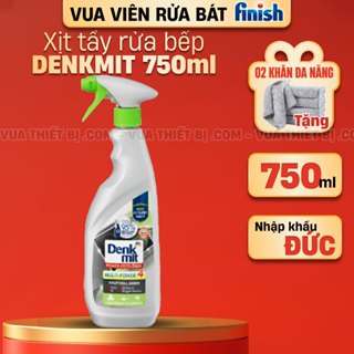 Chai xịt tẩy rửa nhà bếp DENKMIT 750ml đa năng Power-Fettloser Multi-Power 4 dùng cho cả máy hút mùi