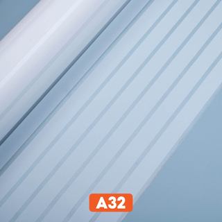 Giấy Dán Kính Khổ 90cm - Decal Dán Kính Kẻ Sọc Trắng Mờ | A32