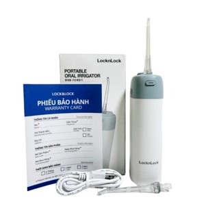  Máy Tăm Nước LocknLock ENR116MIT – 3 Chế Độ Làm Sạch Bình 170ml Chính Hãng Bảo Hành 