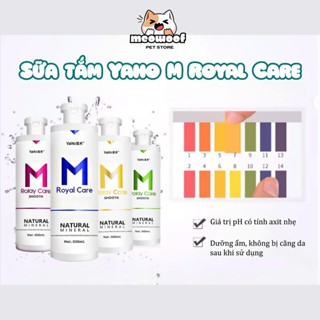 Sữa tắm cho chó Royal Care , sữa tắm yaho cho chó mèo trị ve rận dưỡng mượt lông chai 500ml