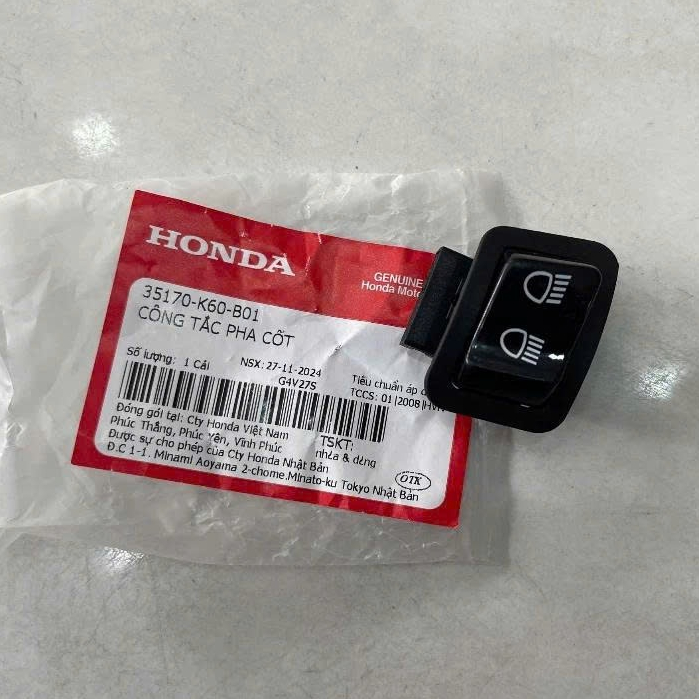 Nút công tắc xe AB 125 2016-2019 chính hãng 35190K66V11 35170K60B01 35150K66V01 35200K03N31 35180K03