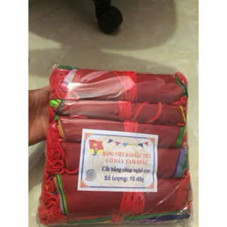  Set 10 dây cờ nheo cờ tam giác trang trí lễ hội  giá sỉ  