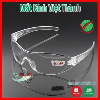  Kính chống bụi cho bé đi được ngày đêm chống giọt bắn kính chống dịch bảo vệ mắt cho bé Mắt Kính Việt Thành B123 