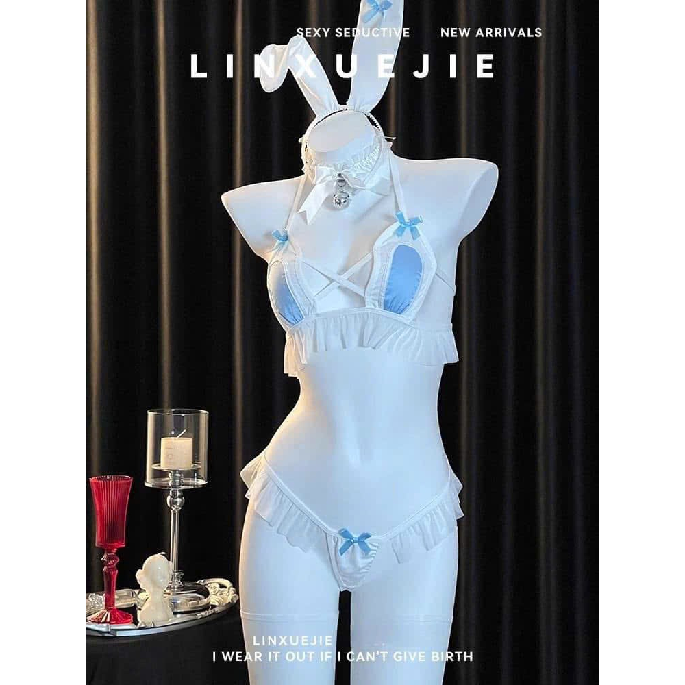 Đồ Cosplay sexy gợi cảm - Cosplay Thỏ xanh