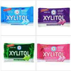  Hộp 15 vỉ - Kẹo gum không đường Lotte Xylitol vỉ 11.6g 