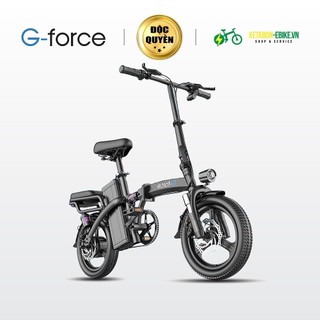 Xe đạp điện gấp gọn G Force C14 PLUS 7 giảm xóc, xe đạp trợ lực động cơ 400W Bảo hành 12 tháng