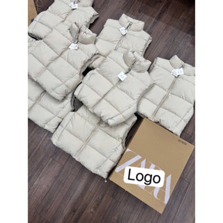 [ Kèm Túi Hãng ] Áo Gile Phao Zara Trần Bông Cho Nam Nữ Gọn Nhẹ