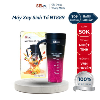 Máy Xay Sinh Tố Cầm Tay Seka NT889 Dung Tích 470Ml Công Suất 150W Nhỏ Gọn Tiện Lợi Mang Theo