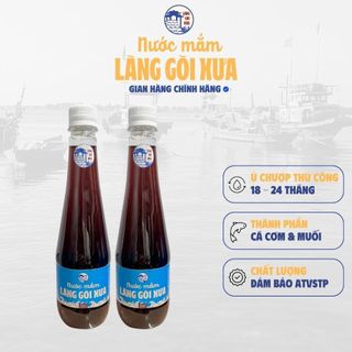 Nước Mắm Cá Cơm Truyền Thống Đặc Sản LÀNG GÒI XƯA Chai THƯỜNG 500ml Hương Thơm Dịu Nhẹ