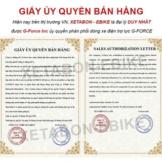 Xe đạp điện gấp gọn G Force C14 PLUS 7 giảm xóc, xe đạp trợ lực động cơ 400W Bảo hành 12 tháng