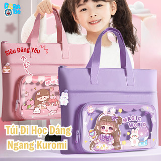  Túi Xách Học Thêm Dáng Ngang Họa Tiết Hoạt Hình Kuromi Phi Hành Gia Đáng Yêu Túi Xách Đa Dạng Mẫu Mã Cho Bé Lựa Chọn 